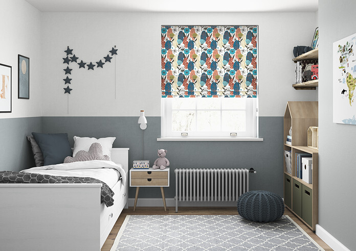 Blooma, Chocolate - Roman Blind - Image 5